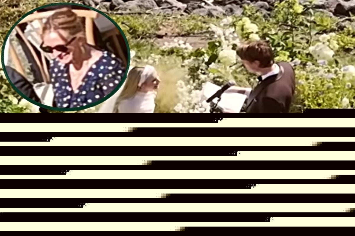Julia Roberts Out Celebrating Wedding In Ketchum ID