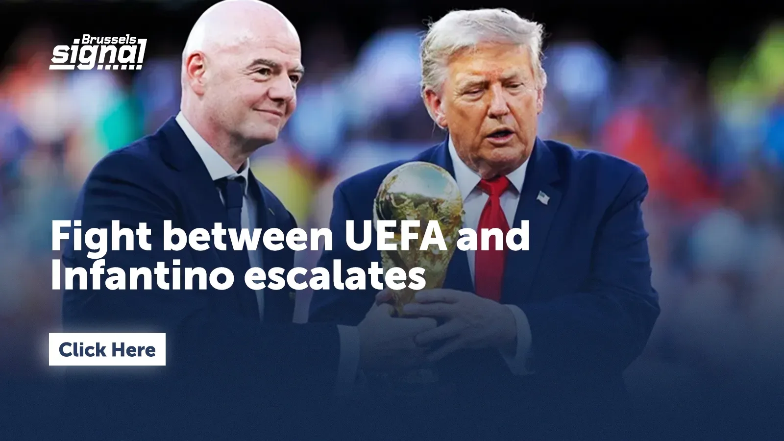 Fight between UEFA and Infantino escalates