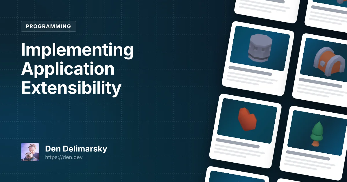 Implementing Application Extensibility