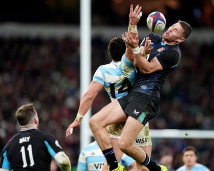 England’s Freddie Steward urges law tweak to stop spoiling tactics in aerial battles