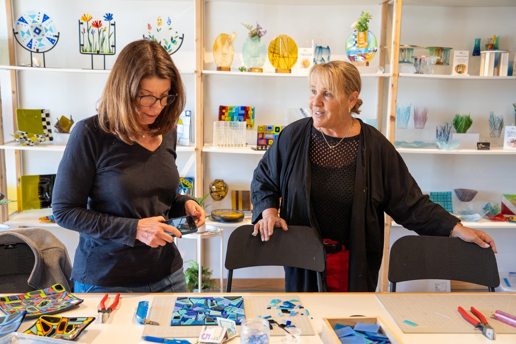 Fire Glass Studio has taught thousands of people how to turn pieces of glass into artwork