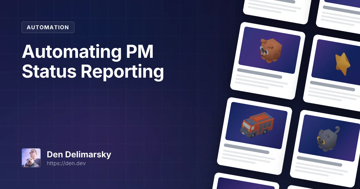 Automating PM Status Reporting