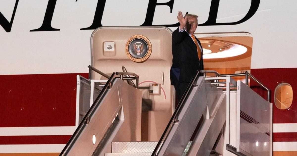 Trump ‘secretly smuggled off Air Force One in food cart after assassination threat’