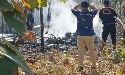 Military Plane Crash Kills Two in Thailand