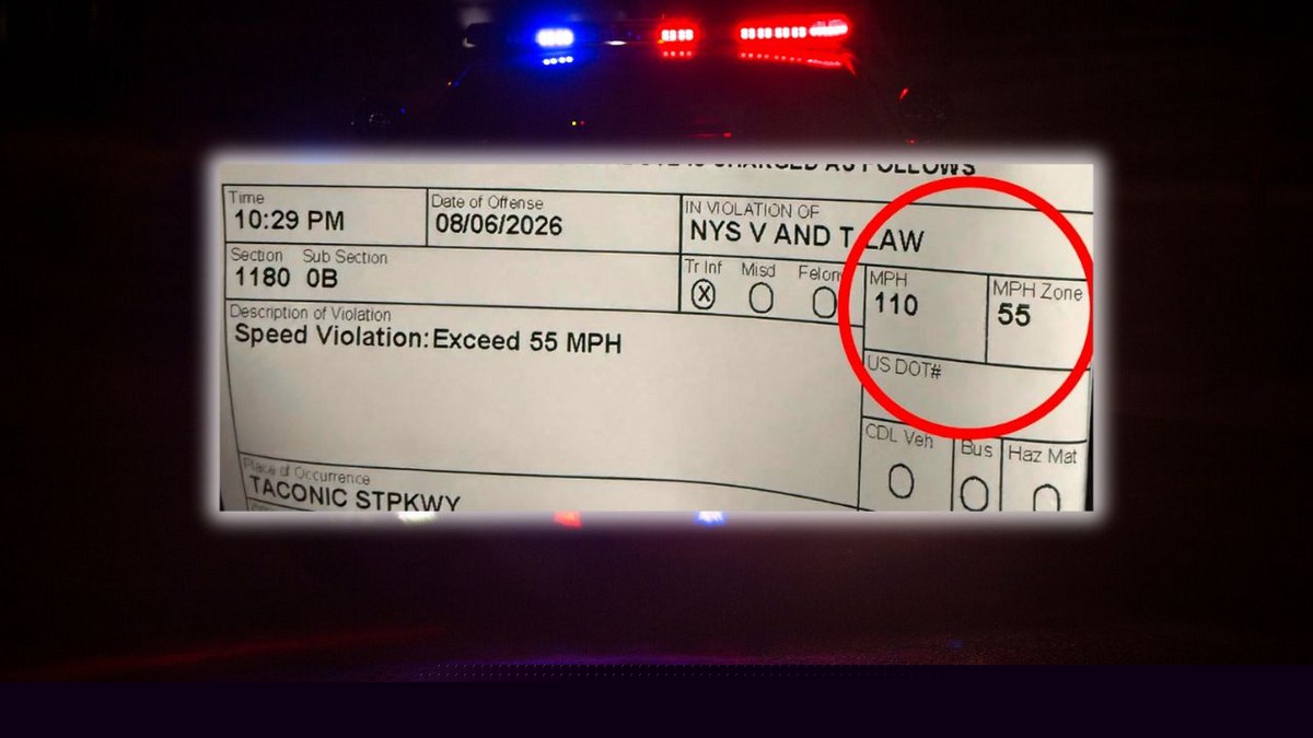 NYS Troopers Catch Drivers Going 110+ MPH on Taconic