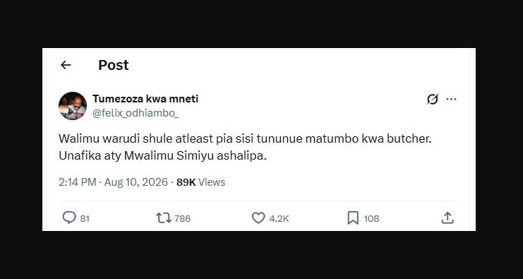 Hilarious Memes in Nairobi This Wednesday