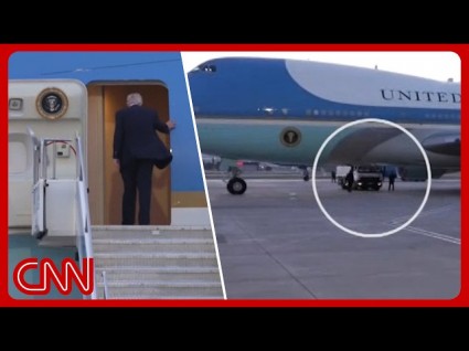 Bombshell Tape Shows The Leader Of The Free World Fleeing In A Catering Truck