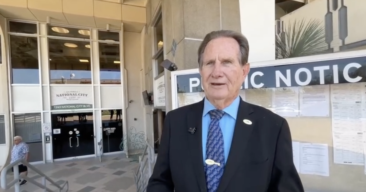 National City mayor Ron Morrison announces he will not seek re-election