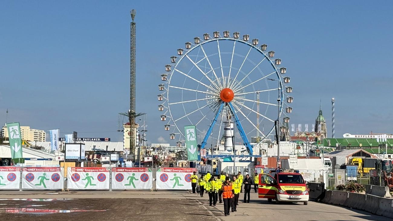 Großeinsatz in München: Bombendrohung gegen Wiesn: Was wir wissen und was nicht
