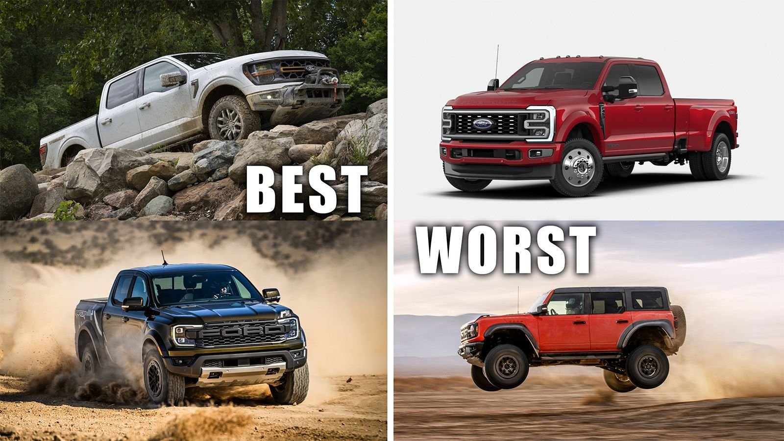 The BEST / WORST Versions of Every New Ford