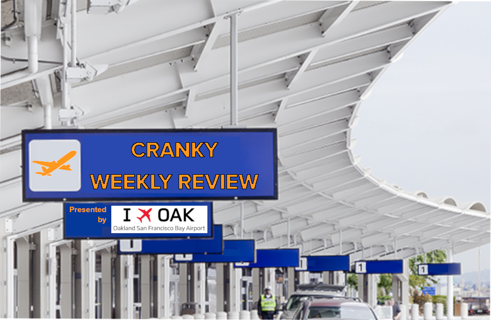 Comment on Cranky Weekly Review presented by Oakland San Francisco Bay Airport: Strong Quarter for Allegiant, FAA Finally Signs Off on MAX by David SF eastbay