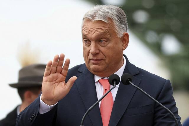 Hungary's Orban says Ukraine is 'not sovereign' as drone row deepens