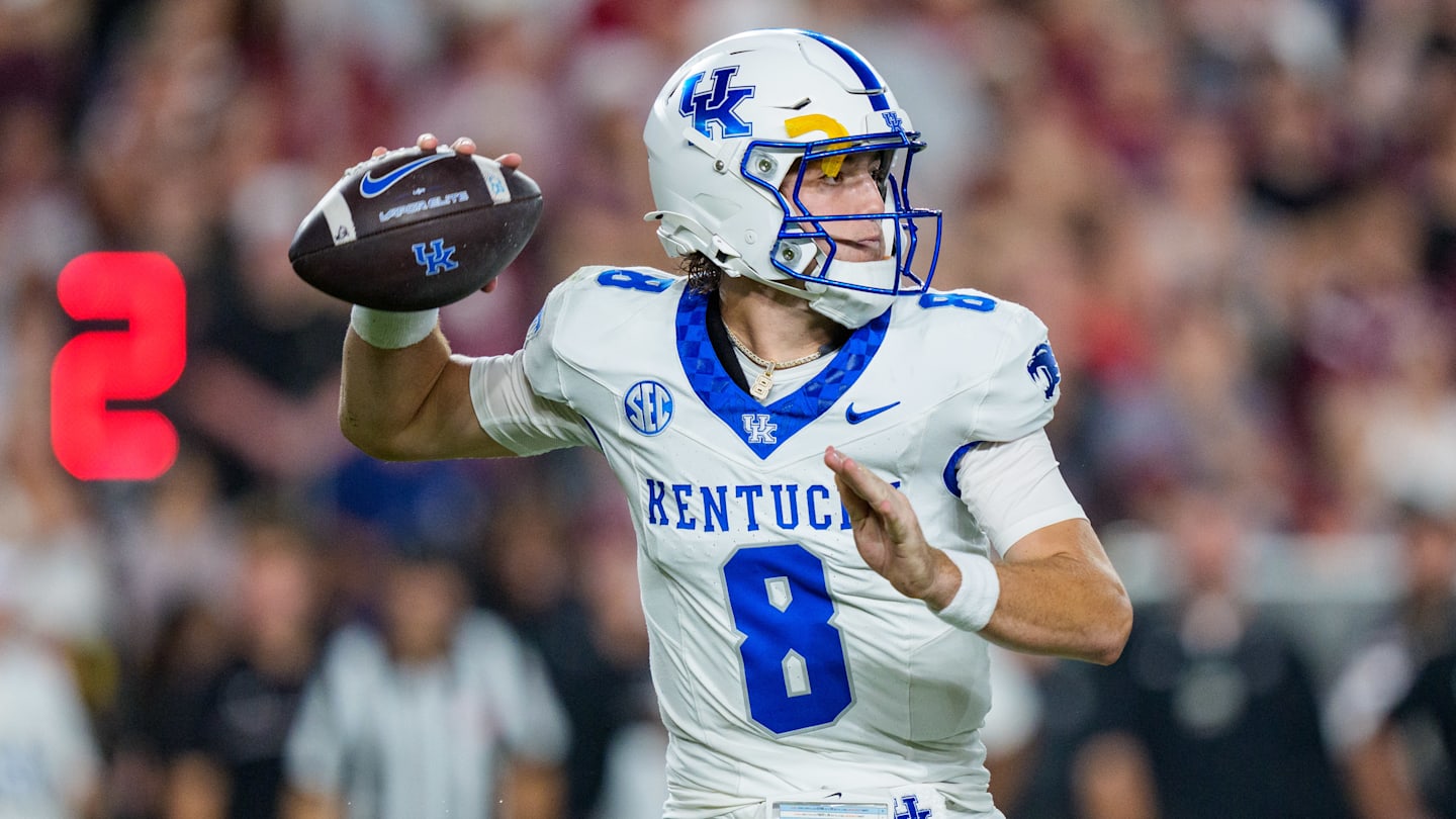 ESPN reveals power 4 QB rankings, and Kentucky is exactly where you'd expect
