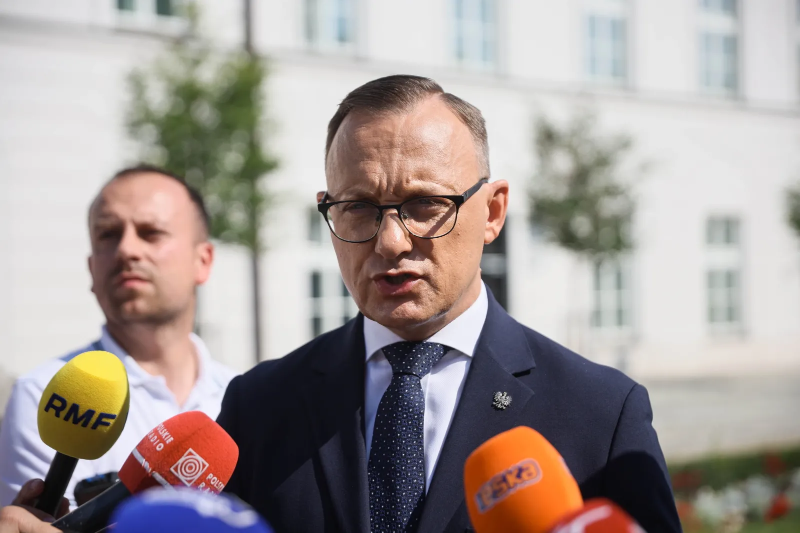 Rzecznik Nawrockiego o rozłamie w PiS: Pan prezydent dał wyraźny sygnał