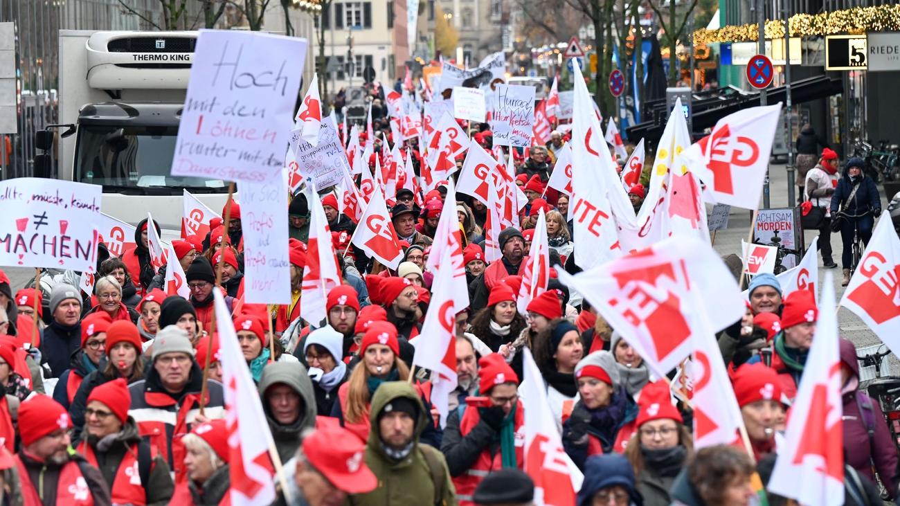 Unterrichtsausfall möglich: Warnstreik an Schulen im Südwesten – rund 1.000 Teilnehmer