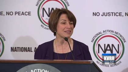 Klobuchar, Smith Speak on Senate Floor Ahead of DHS Funding Vote