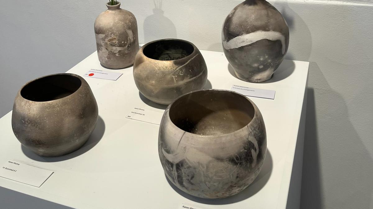 Pottery pieces made by people from all walks of life will be displayed for all to see and buy