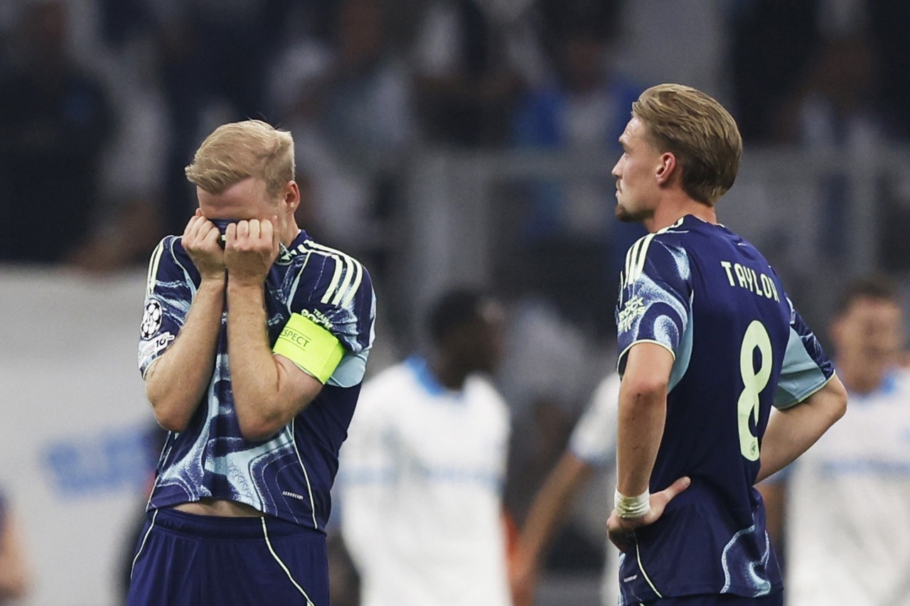 Ajax himself went to the Olympic Marseay and suffered as hopeless defeat