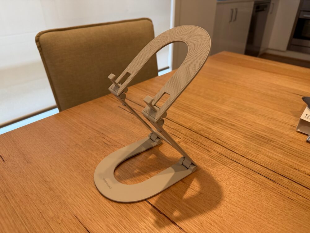 The Twelve South Curve Mini adjustable compact stand is a premium option worth considering