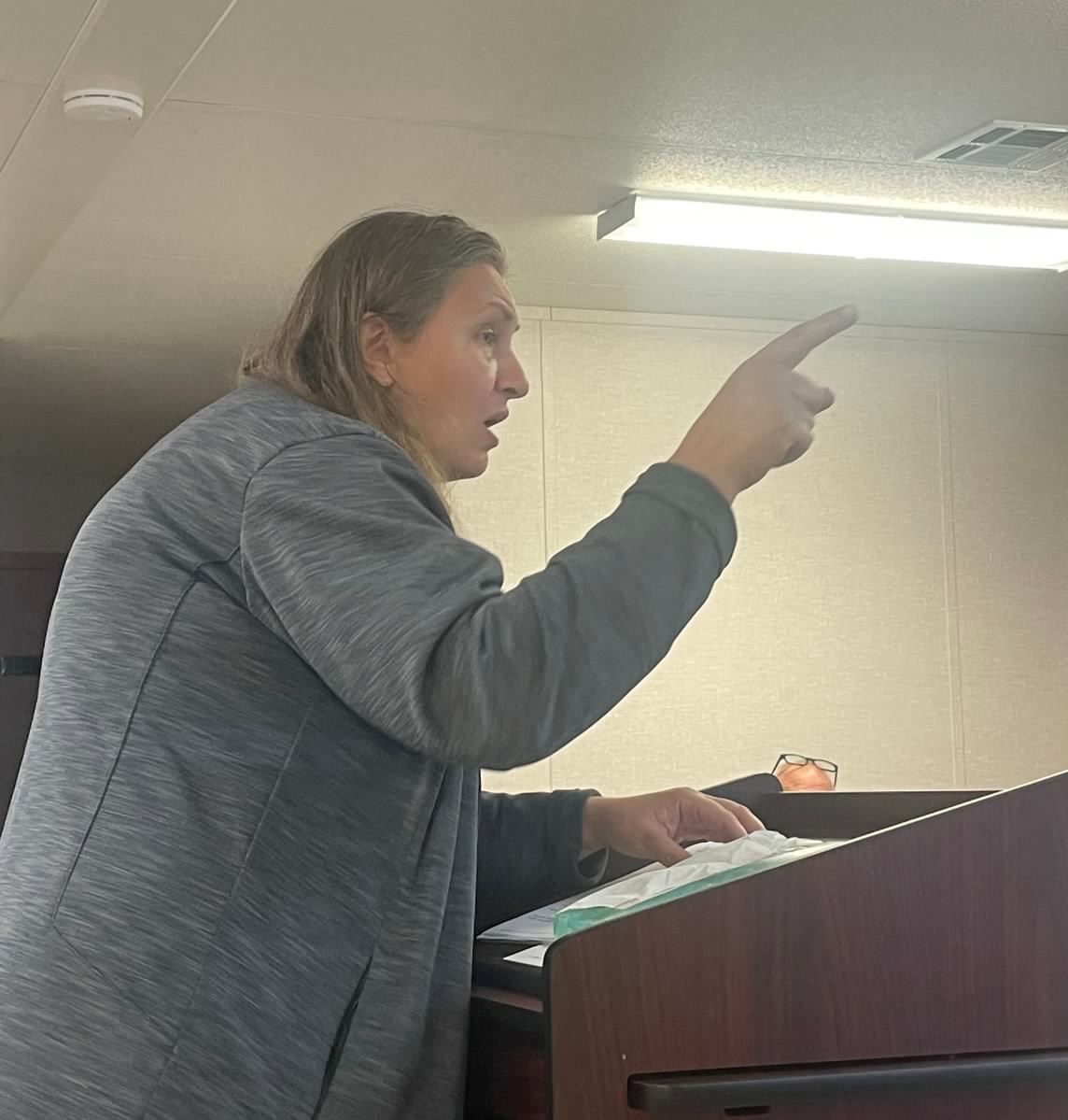 Homeowner clashes with village trustees over ongoing construction controversy