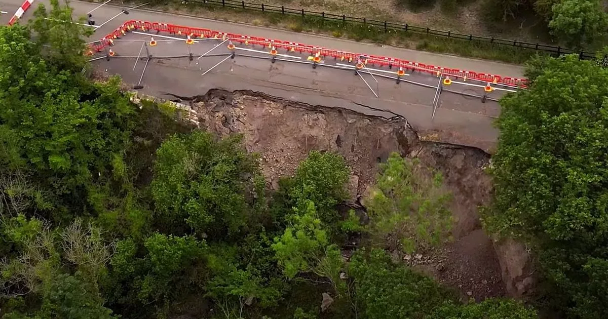 Key storm-wrecked road to reopen on day Storm Amy barrels across North Wales