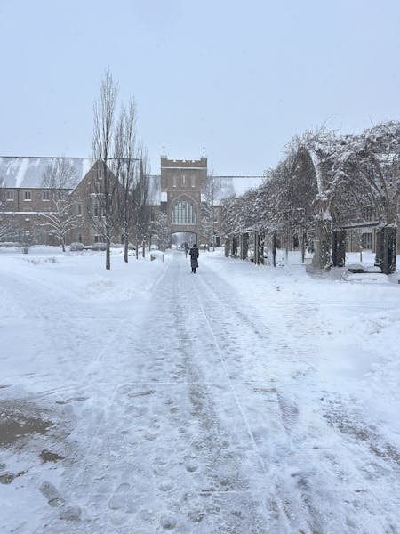 Students with mobility aids say snowy, slushy sidewalks impede access to campus