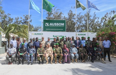 AUSSOM oo Bilowday Qorshaha Wareejinta Hawgalka Amniga Soomaaliya, 20 Sano Sano Kadib