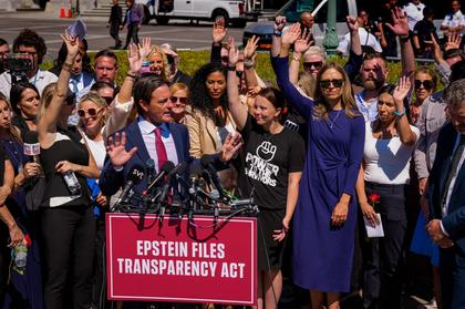 Epstein survivors urge Congress to release case files as GOP leaders resist doing so