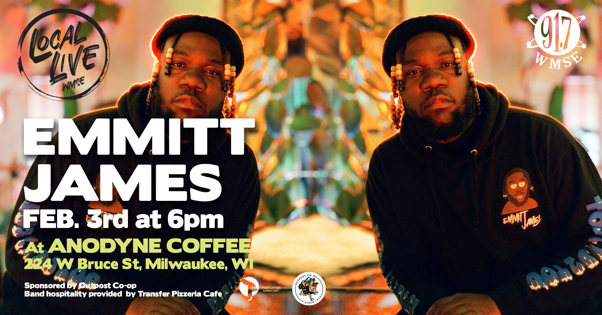 Local/Live at Anodyne with Emmitt James