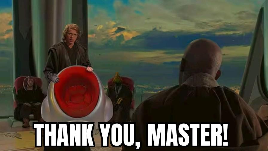 Prequel Memes - "Take a seat, young Skinwalker" | /r/PrequelMemes