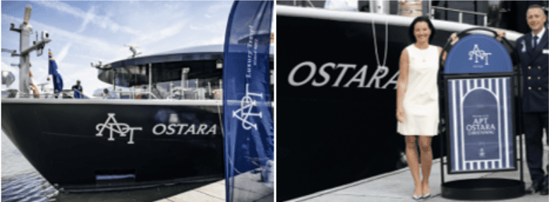 APT christens river cruise ship in Vienna