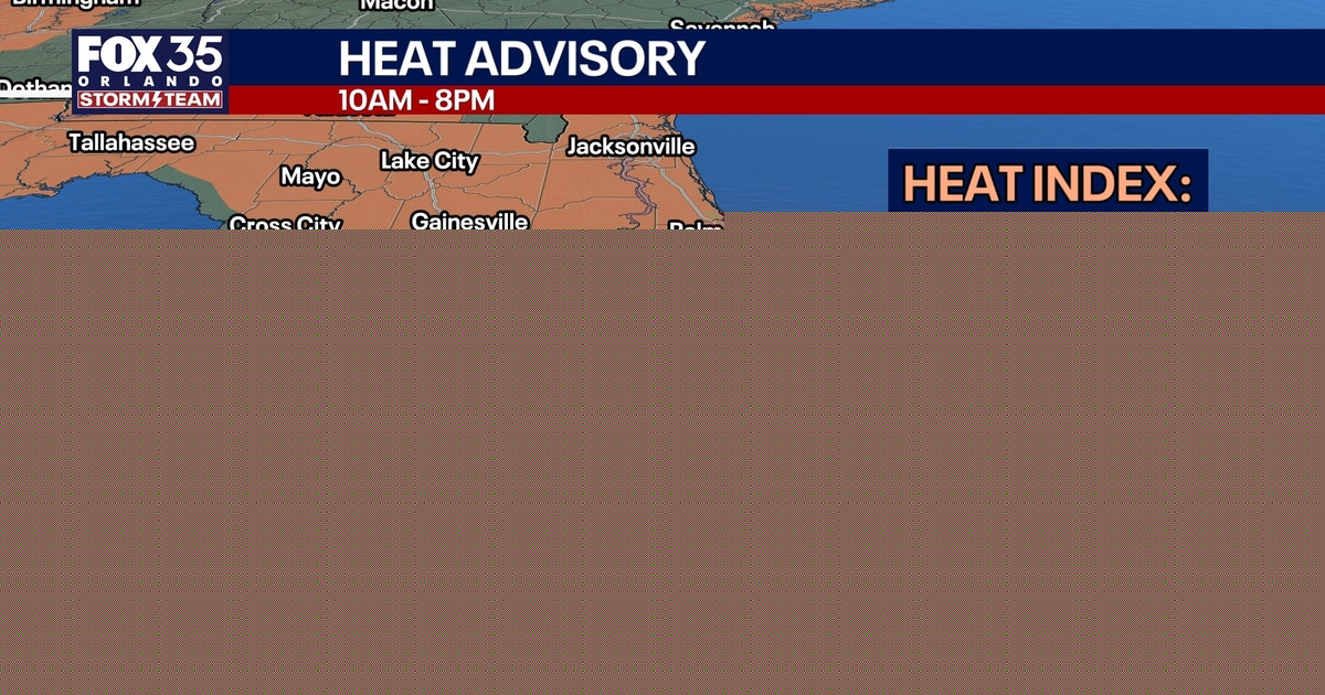 Orlando weather: Heat wave continues for Central Florida