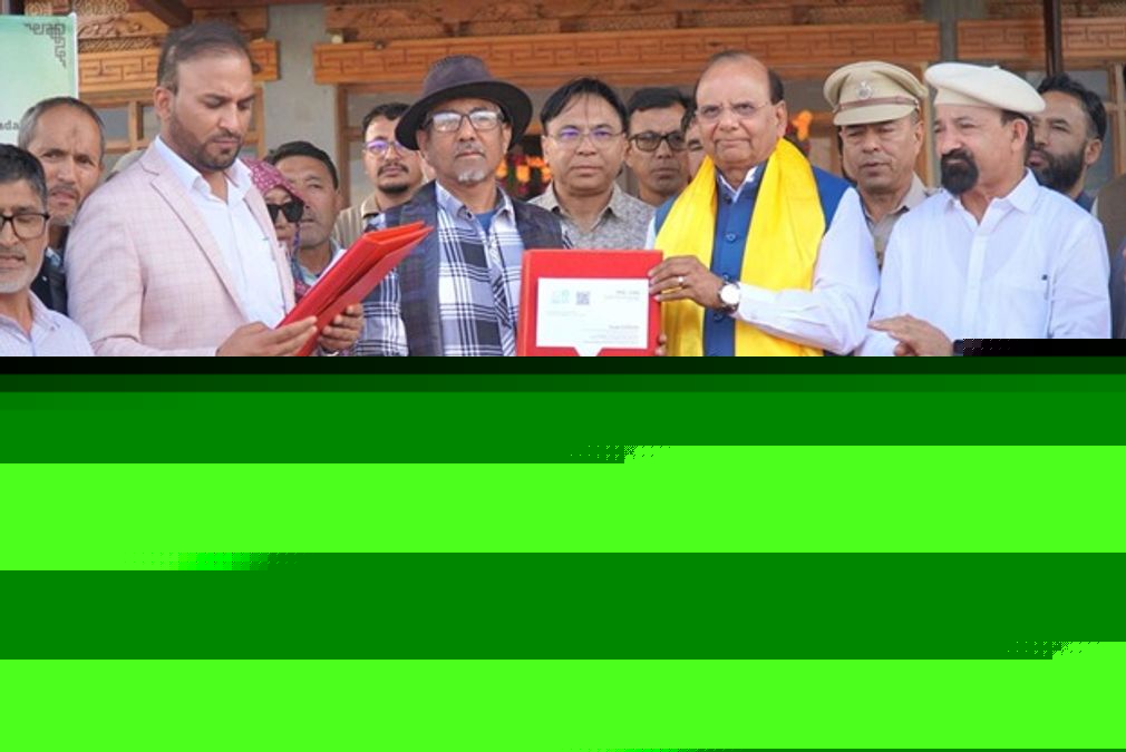 Ladakh moves closer to fully organic status