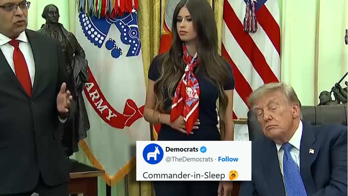 Donald Trump Passed Out During Oval Meeting Has The Internet ROFLing With Hilarious Memes