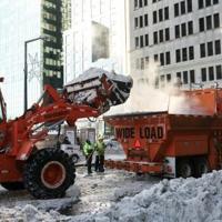 New York breaks out snow 'hot tubs' to melt winter storm snowfall