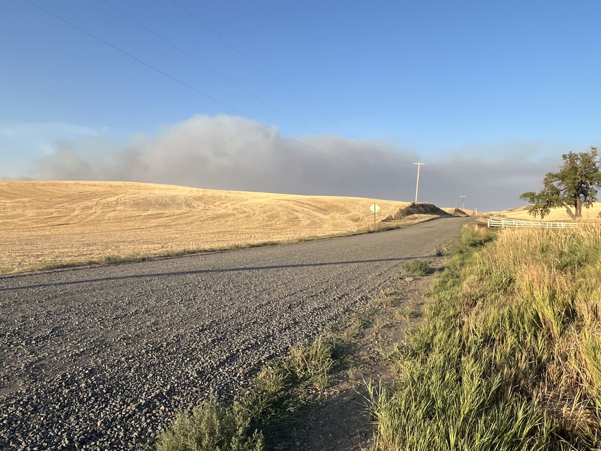 Fires break out in Malden, Colfax areas