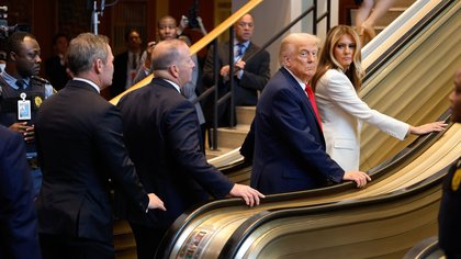 Was Trump's Escalator Malfunction At UN Intentional? Karoline Leavitt Calls For An Investigation