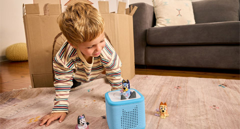 Tonies debuts its first Bluey collection