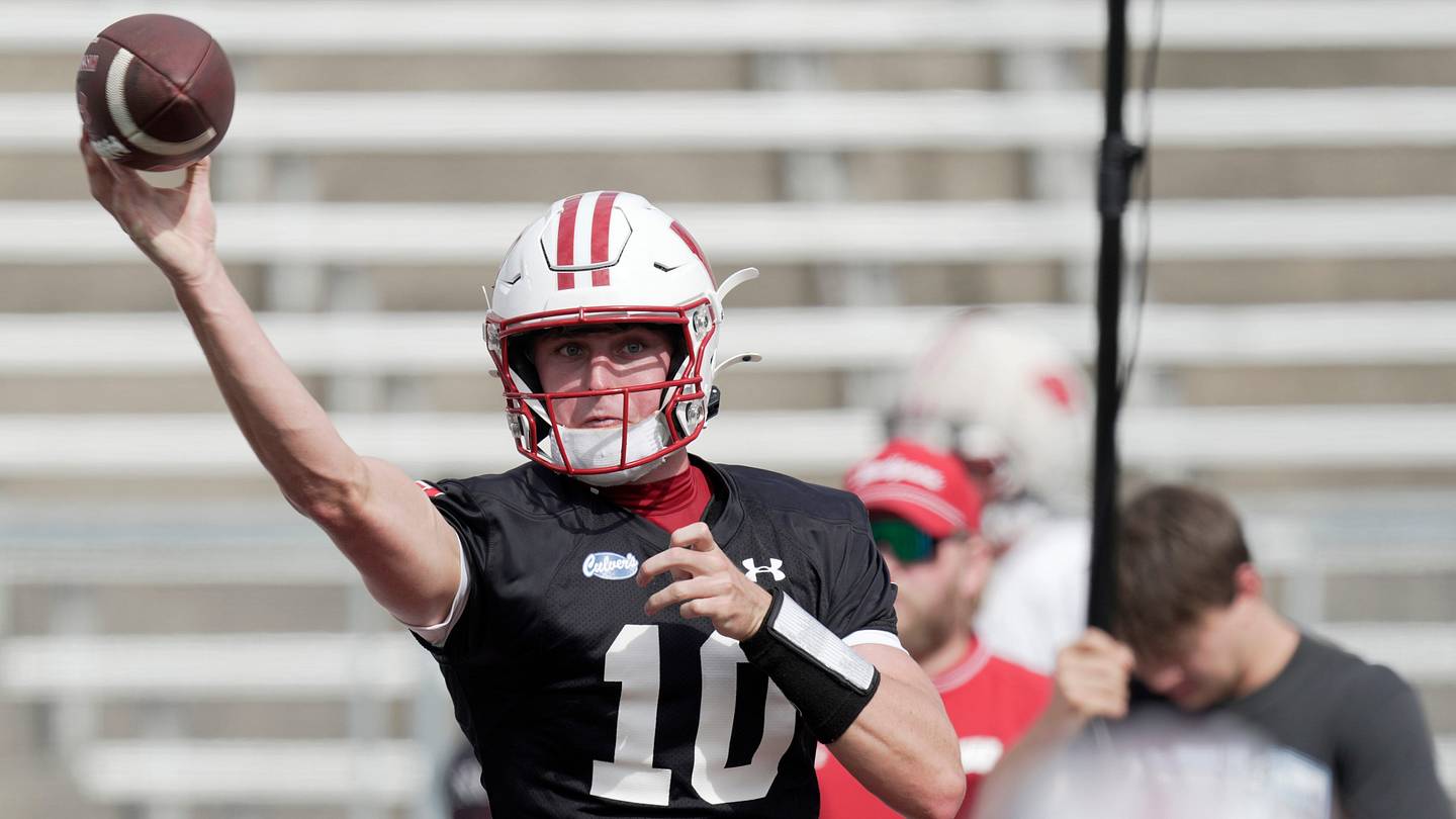 Even the Big Ten Network is buzzing about Wisconsin freshman Ryan Hopkins