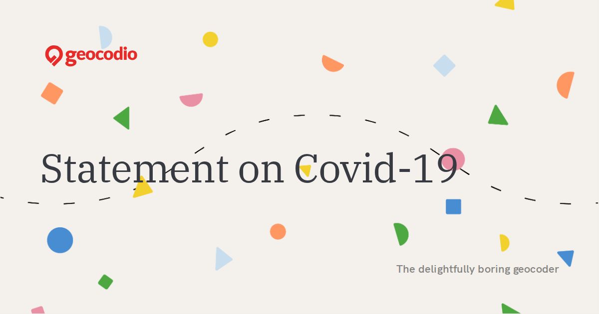 Statement on Covid-19