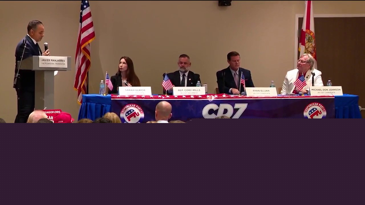 Republican candidates clash in District 7 congressional debate