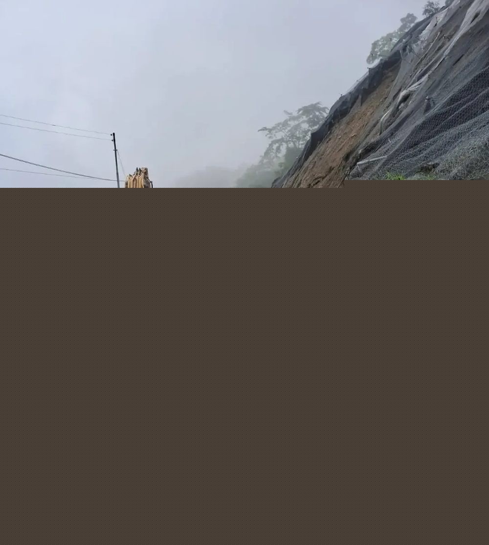 Rainfall triggers fresh landslides  at Phesama sinking area on NH 2