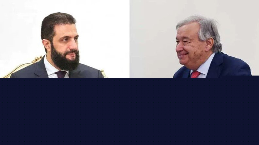Antonio Guterres takon Presidentin sirian Ahmad al-Sharaa, vizita e parë zyrtare e një shefi të OKB-së në 17 vjet