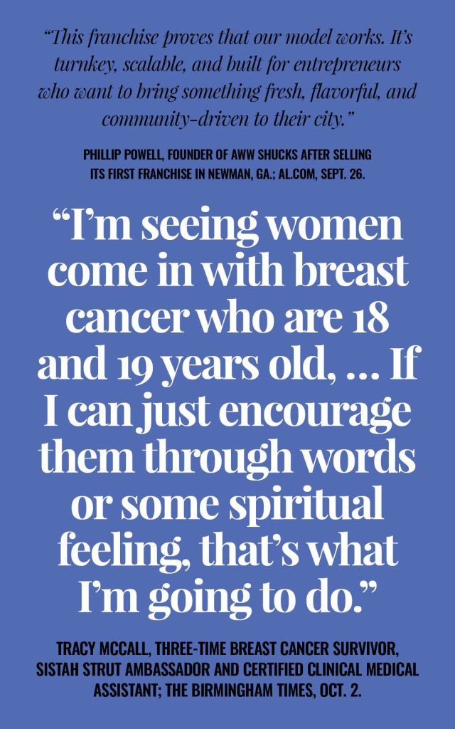 “Everything that I’ve done has led back to my foundation here, from the way I love people and embrace people, from all walks of life, to my leadership style, my career …”