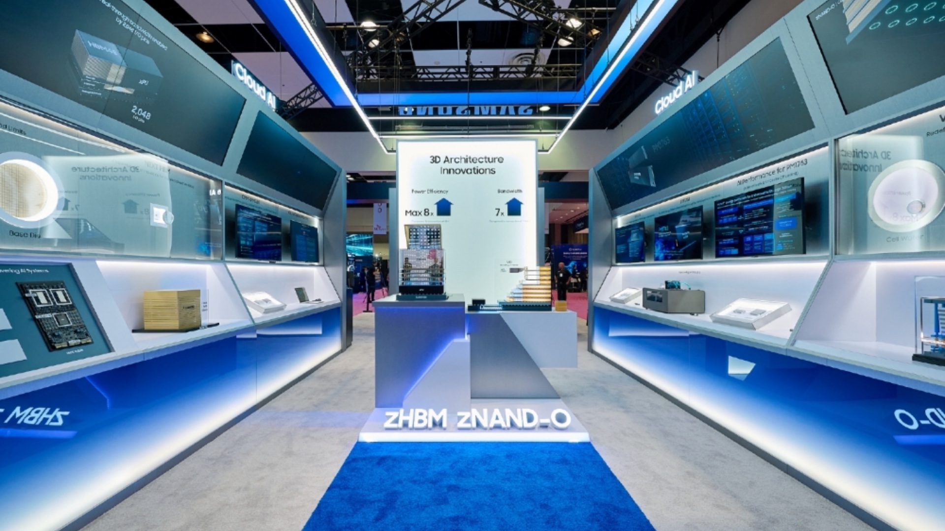 Samsung unveils zHBM memory chip concept with 8x speed compared to HBM5