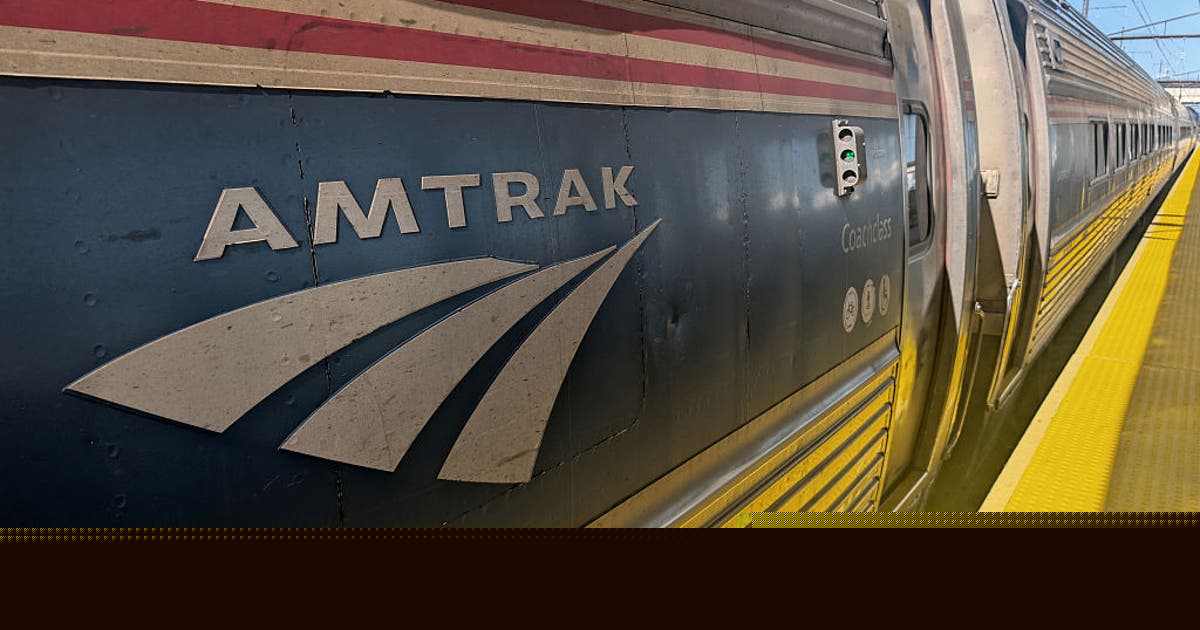 Amtrak train hits stalled vehicle in Morrison County, man airlifted after debris strike