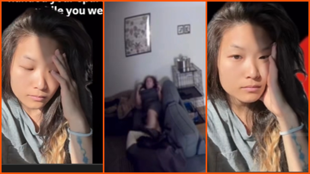 NY property management allegedly gave a tenant’s spare key to a stranger, caught lounging on her couch before a friend confronted her: ‘Get out’
