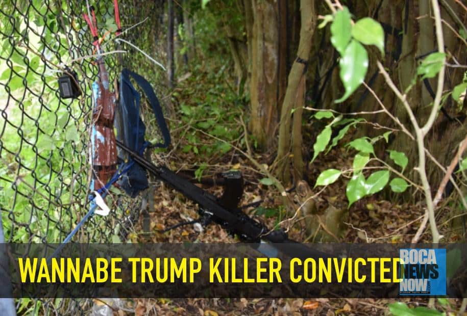 Man Accused Of Attempted Trump Killing Near PBI Convicted