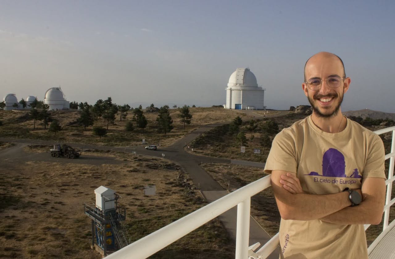 From Almería to the stars: Calar Alto astronomer celebrated with asteroid honour