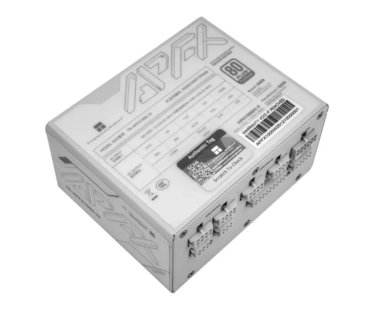 Thermalright TR-APFX1000 Packs 1000W Platinum and ATX 3.1 Into 100mm Depth